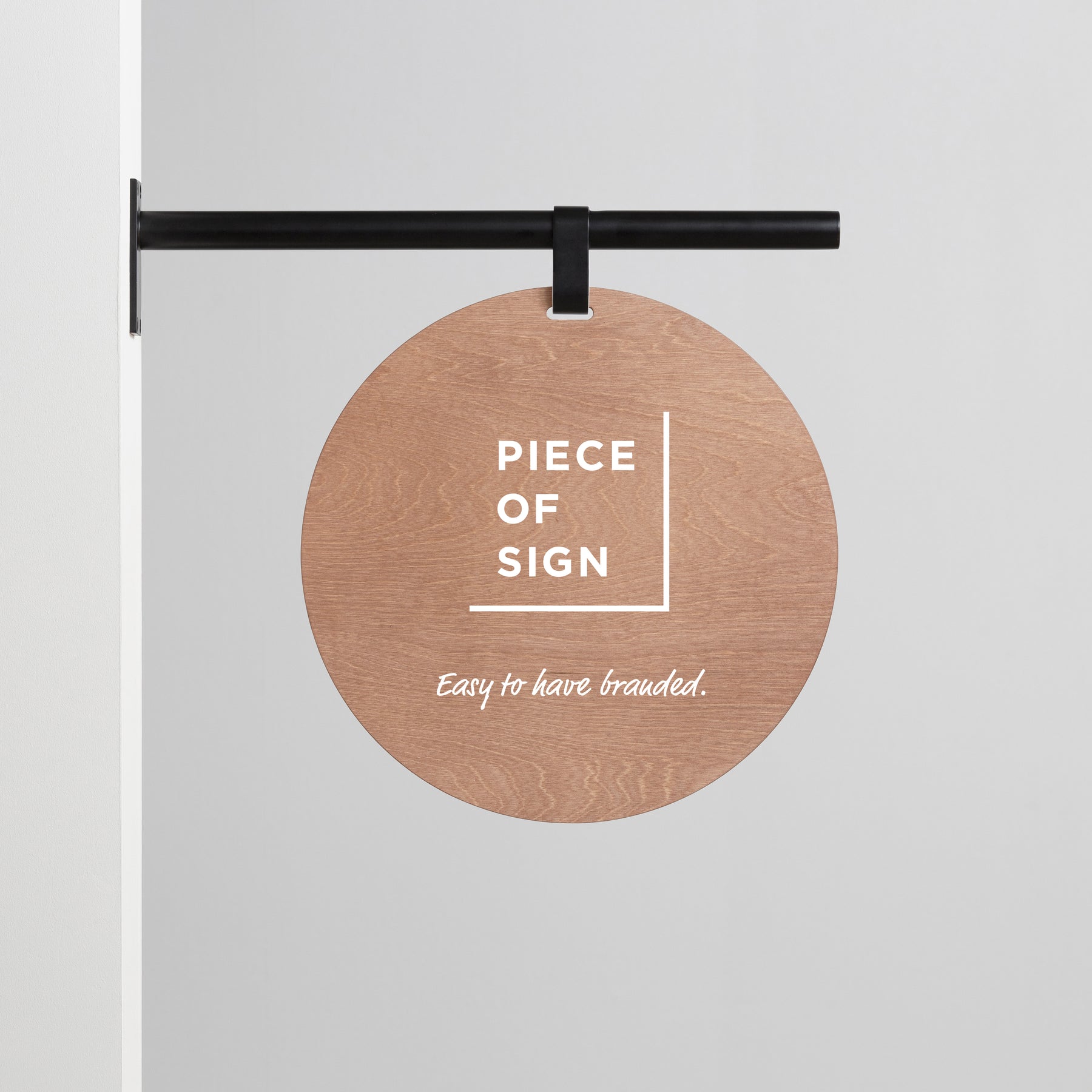 Hanging Sign Frame Projecting Hanging Sign - ROUND - 16