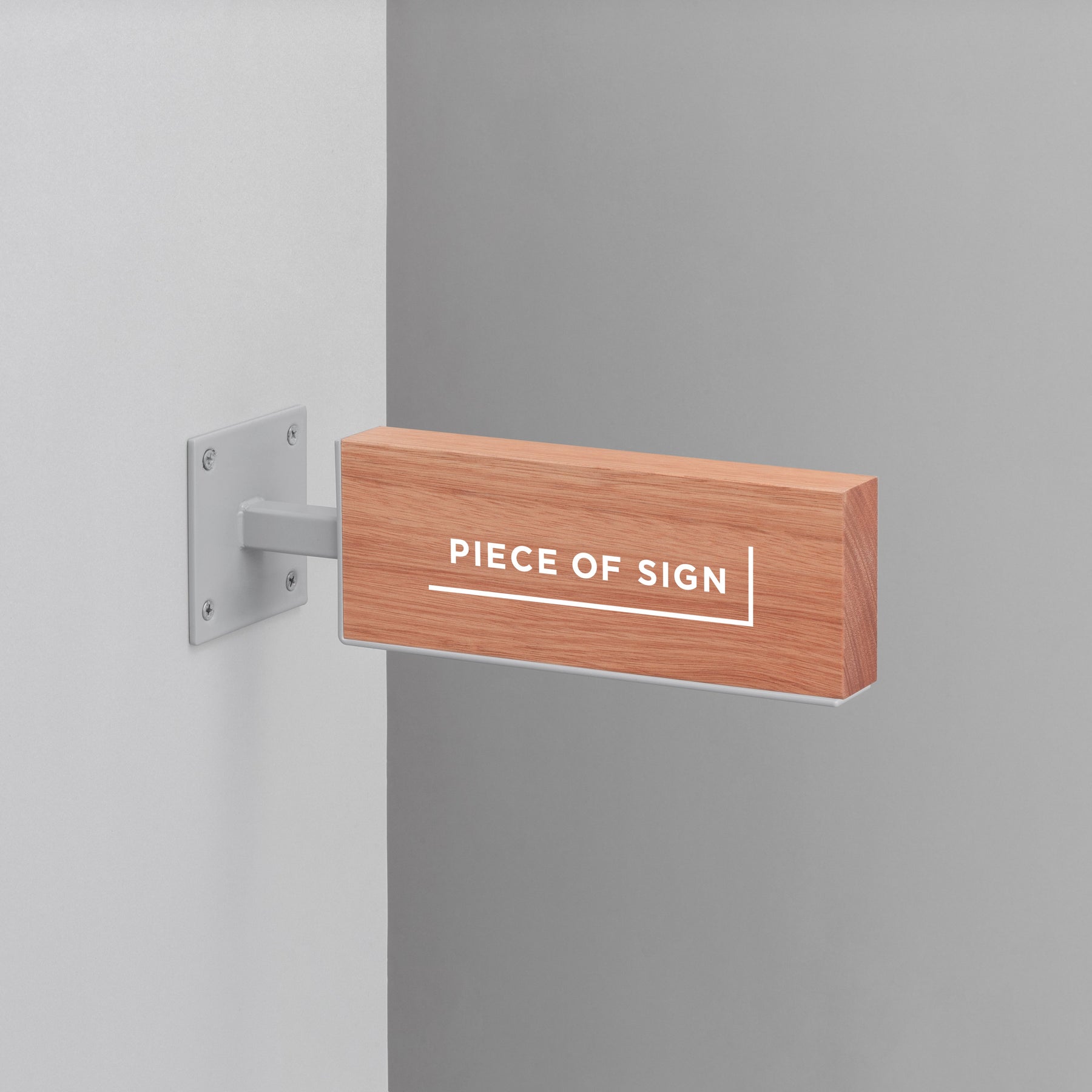 Block In House Sign Block Wall Sign