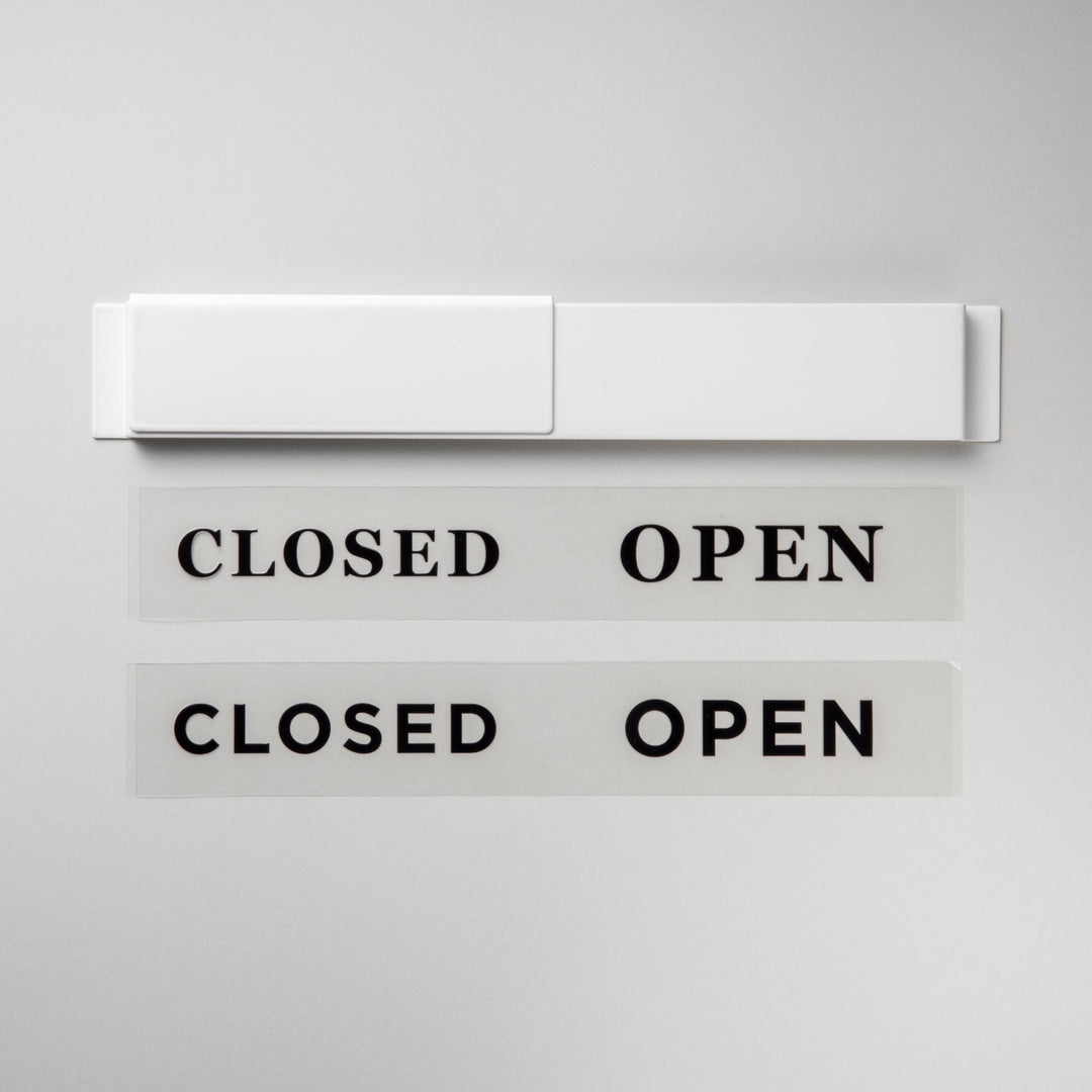 OPEN & CLOSED Wall Sign