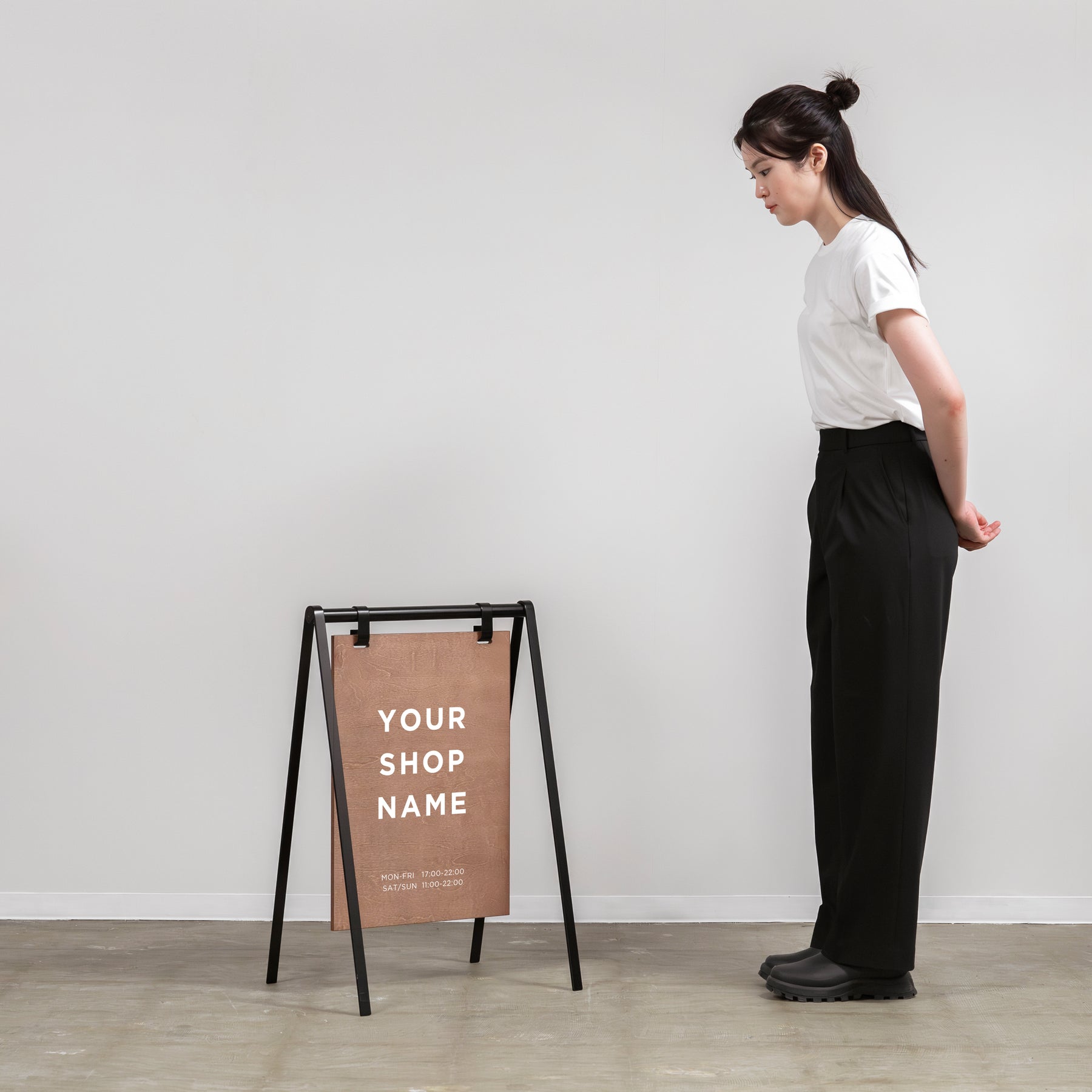 Frame Pavement Sign A-Frame Sidewalk Sign - Large