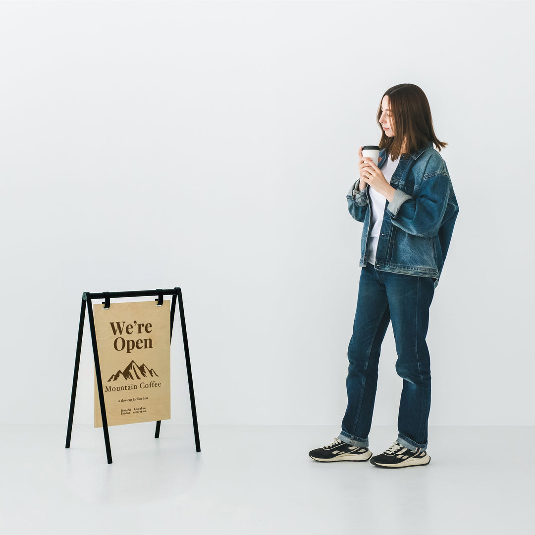 A-Frame Sidewalk Sign – Large