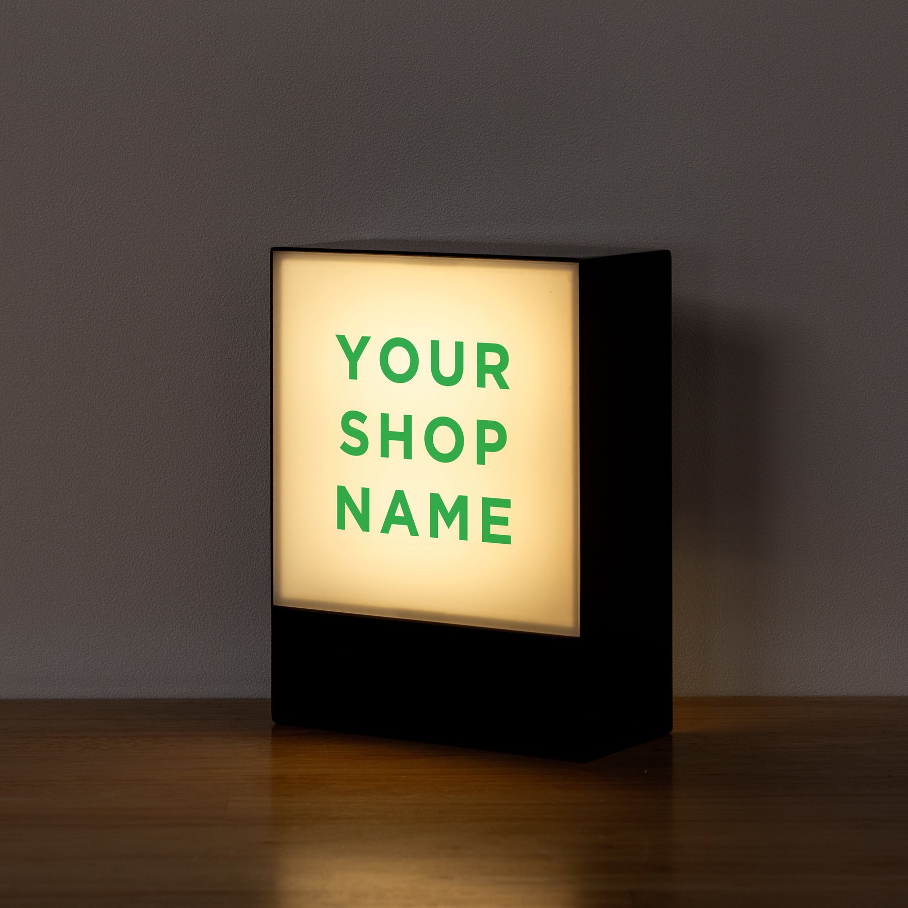 Text Light Box Sign Lightbox Sign
