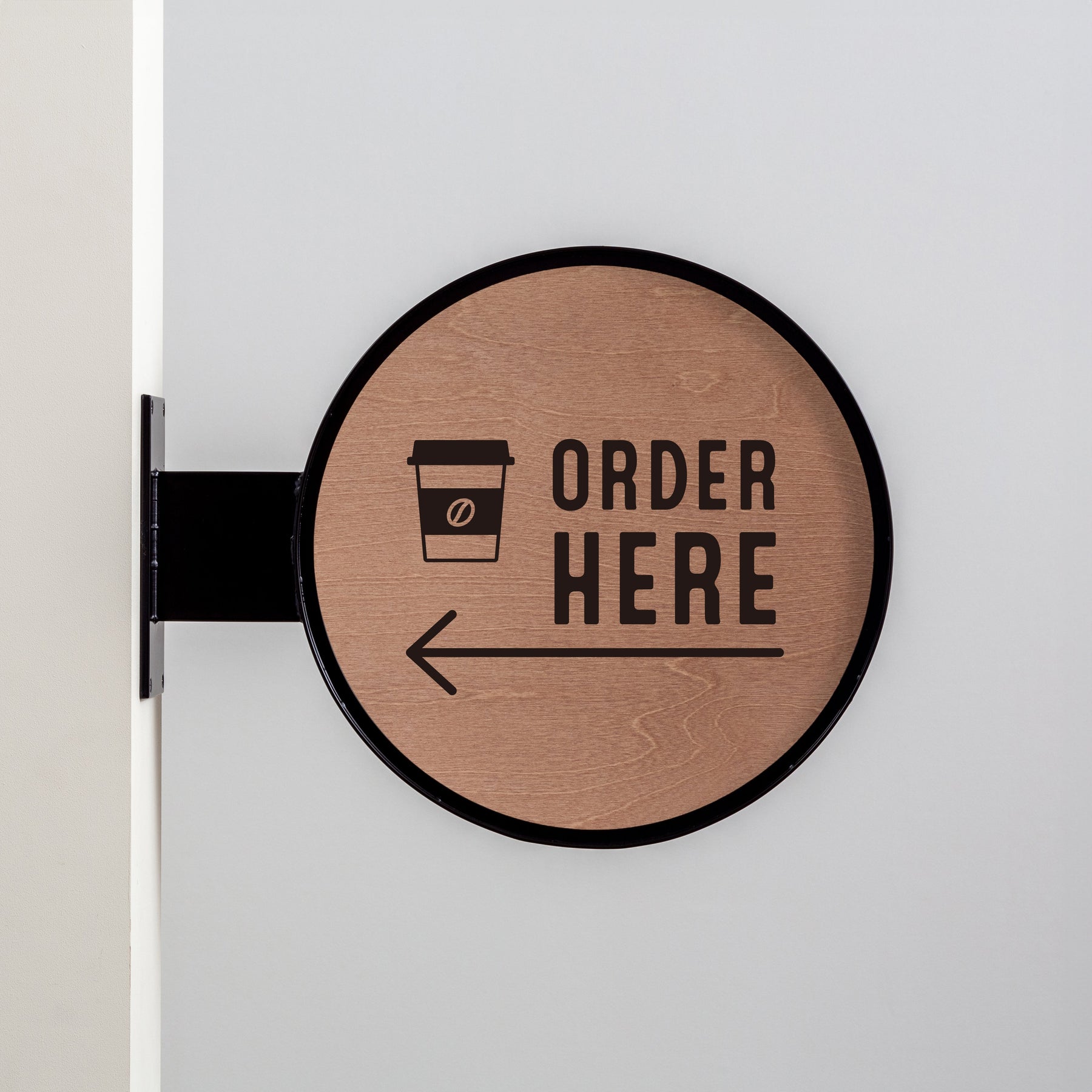 Framed Wall Sign – Round