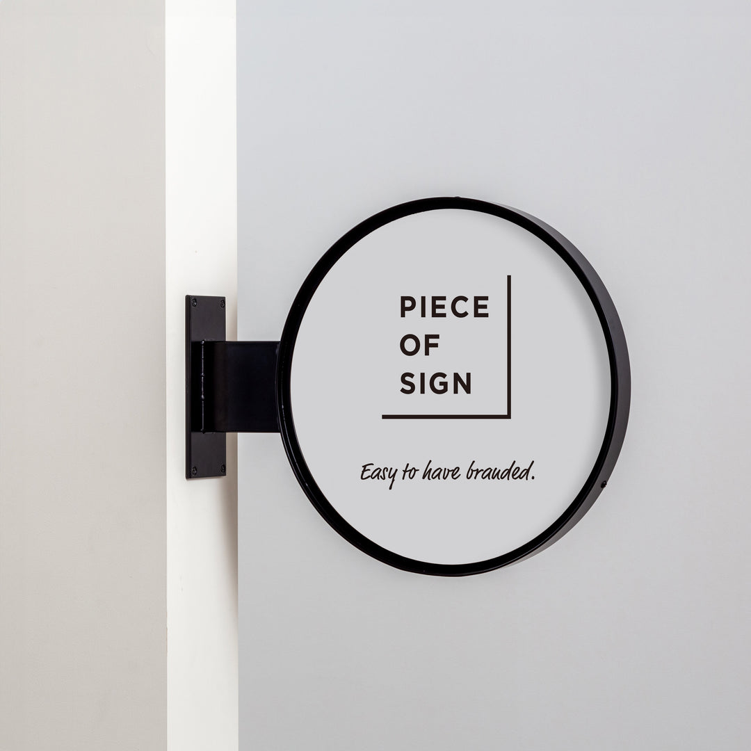Framed Wall Sign – Round