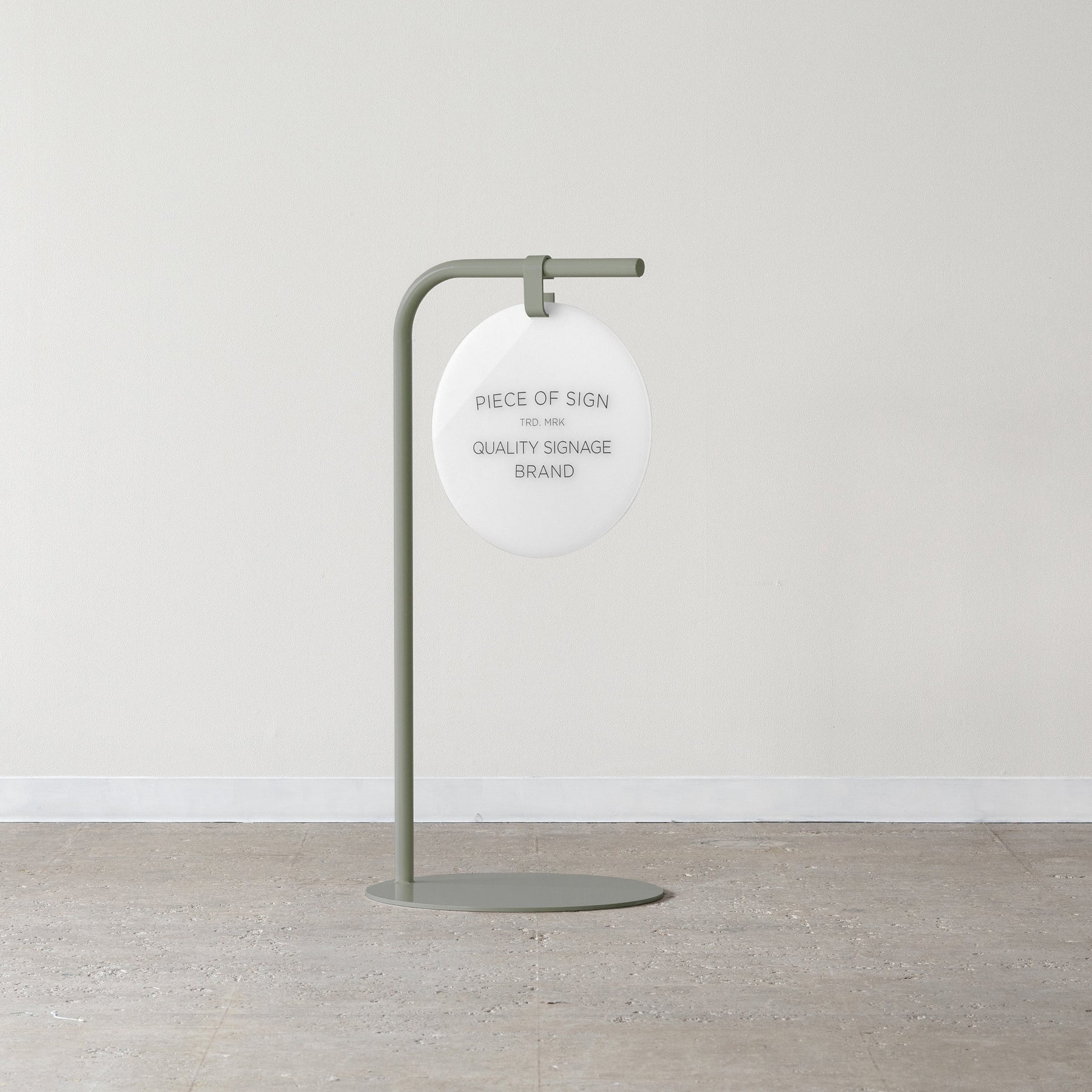 Rounded Sidewalk Sign - 12