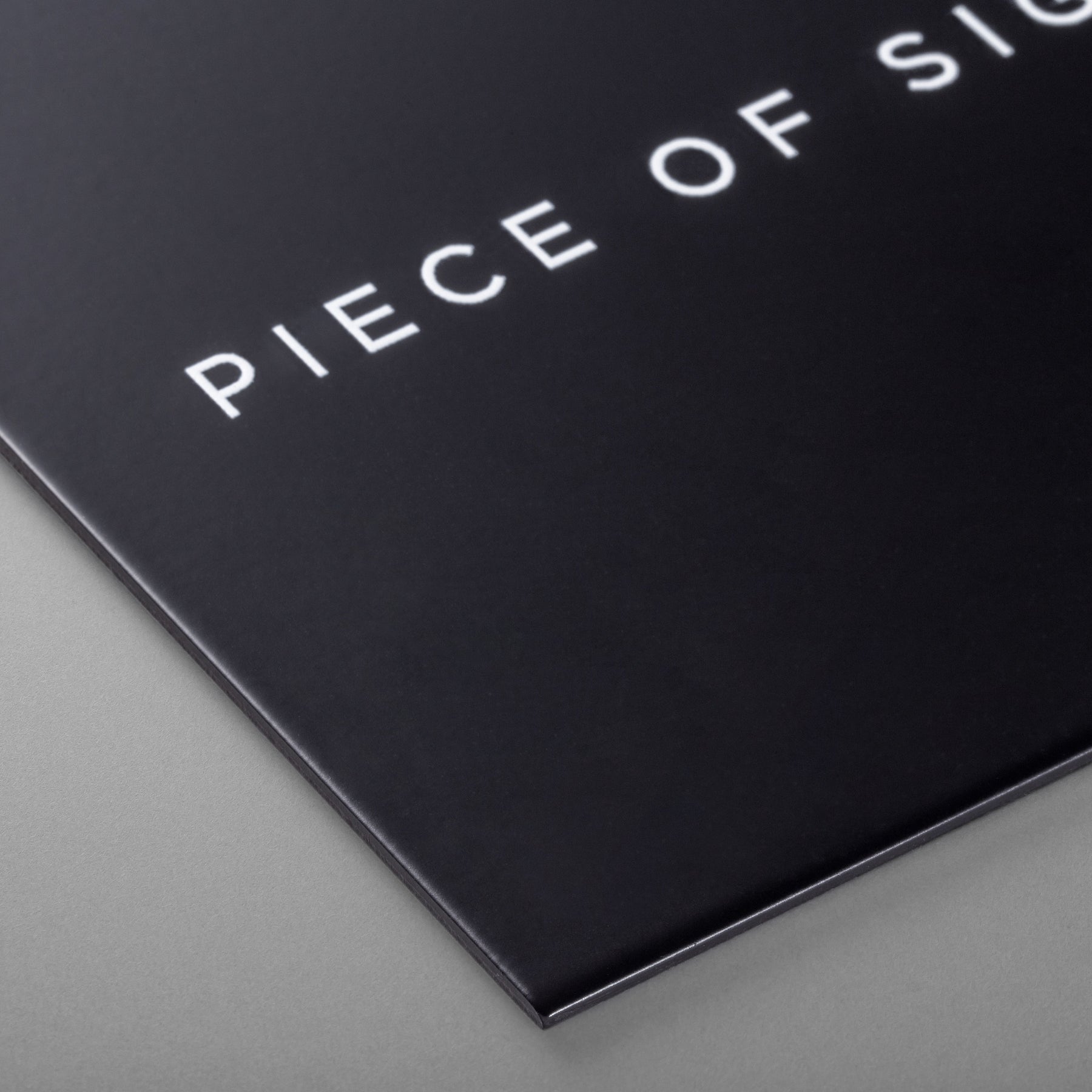 Pole Sign – LIGHT GRAY