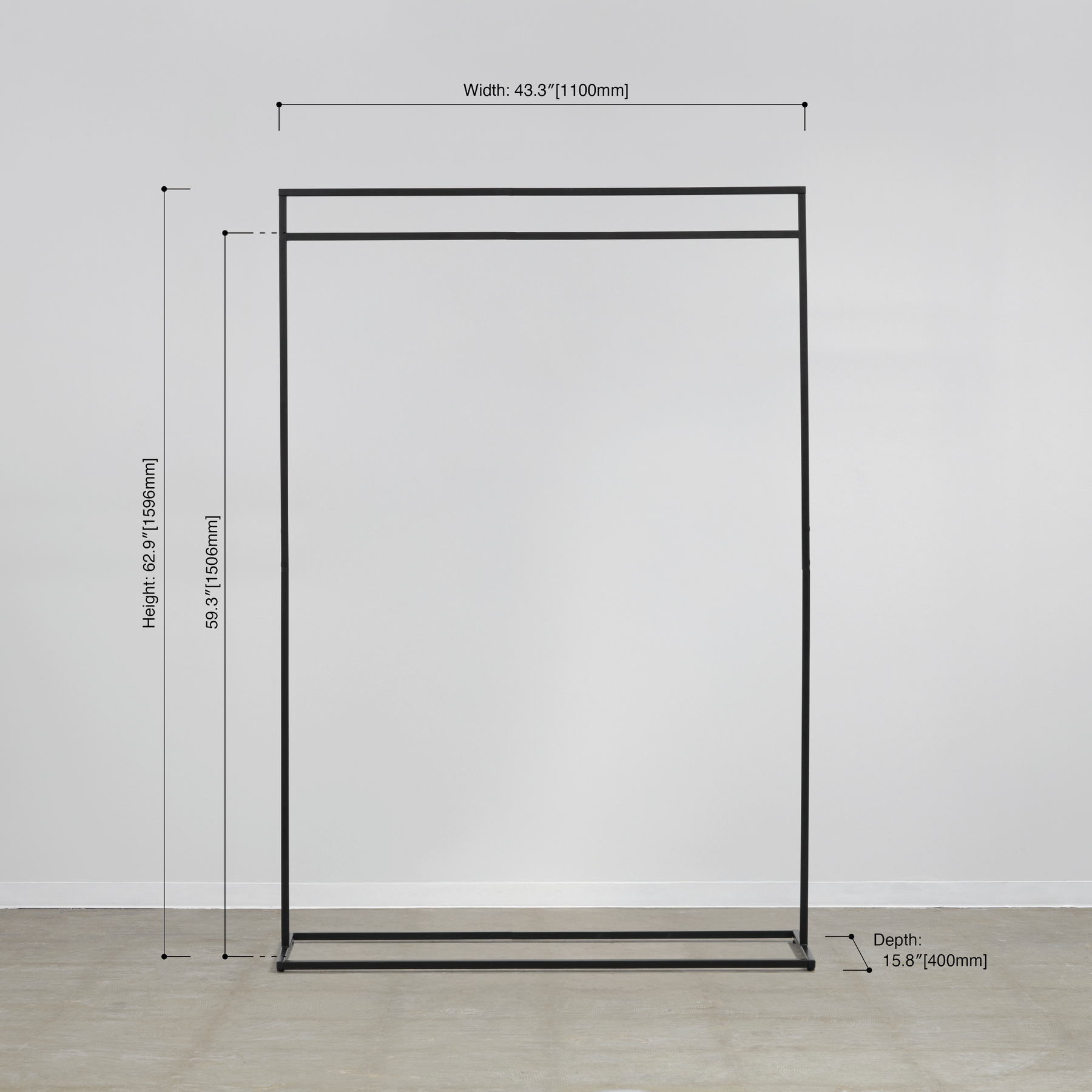 STEEL CLOTHING RACK | Metal Clothing Rack