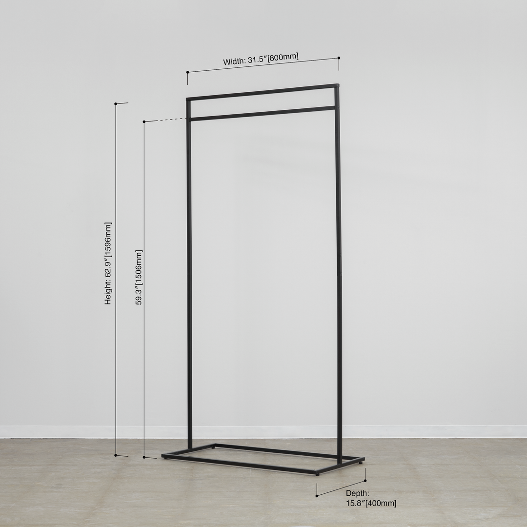 STEEL CLOTHING RACK | Metal Clothing Rack