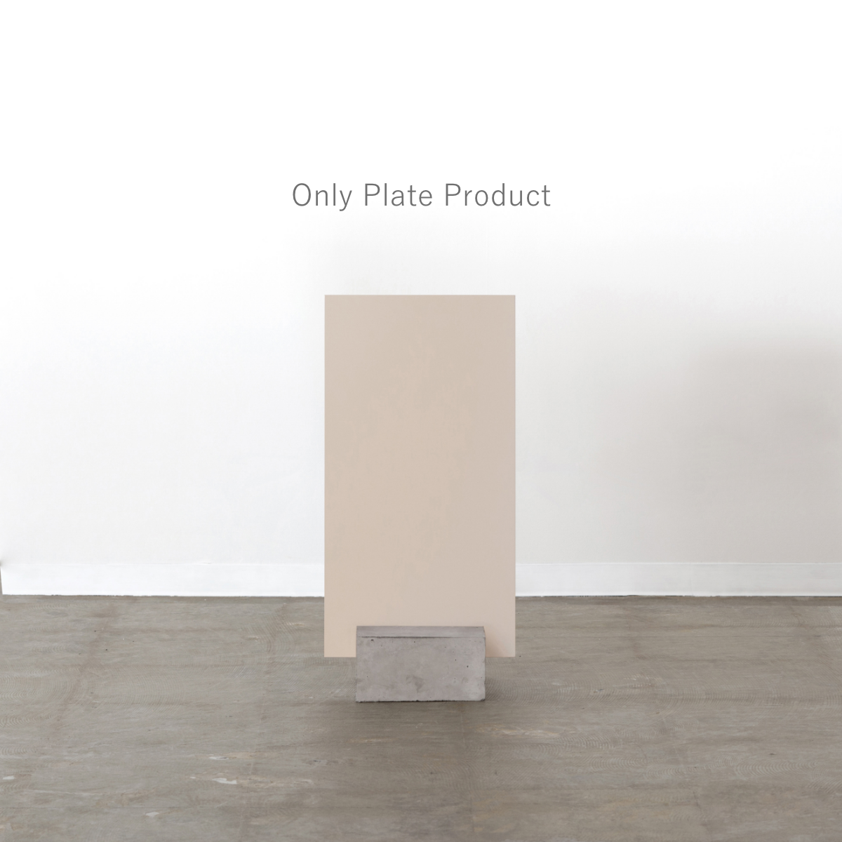 Block & Board Standing Sign 【Additional Plate】