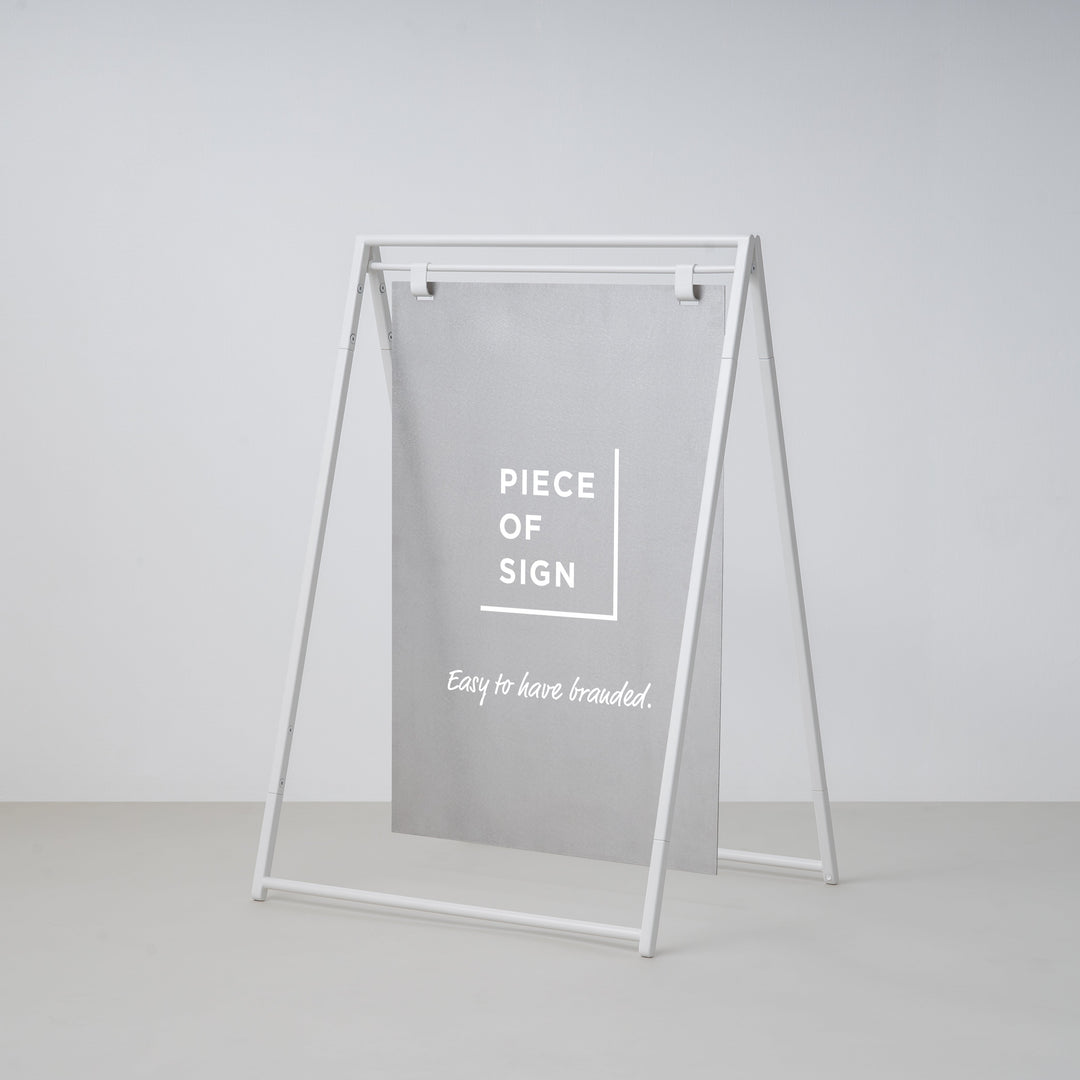 【Piece of sign】A-FRAME スタンドサイン Folding A-Frame Sidewalk Sign