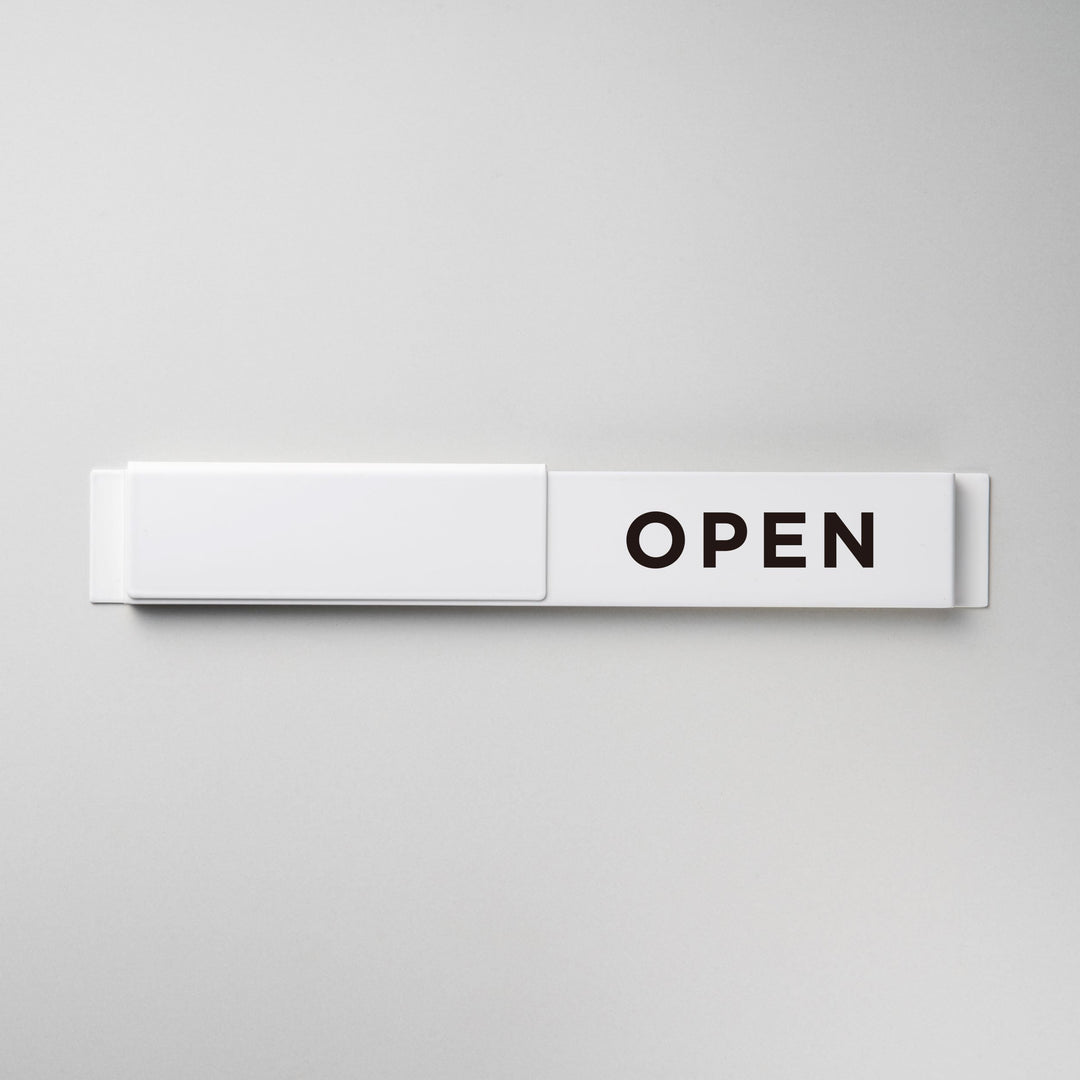 OPEN & CLOSED Wall Sign