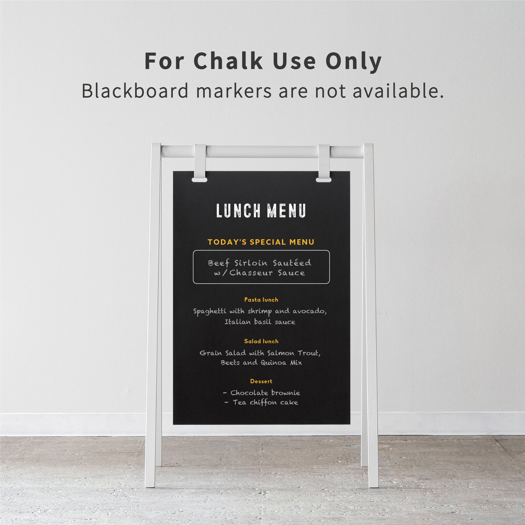 A-Frame Sidewalk Sign - Large