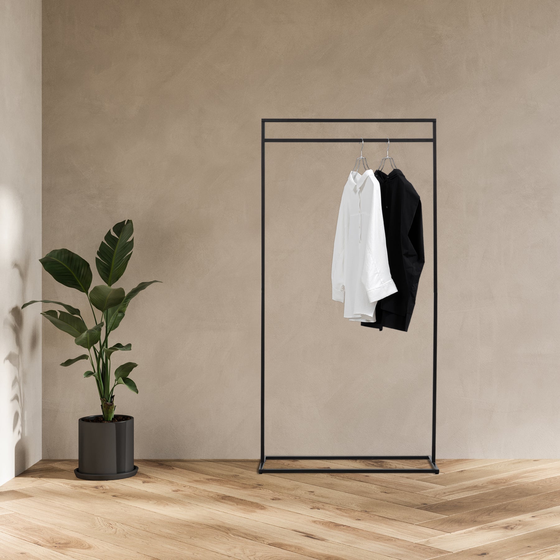 STEEL CLOTHING RACK | Metal Clothing Rack