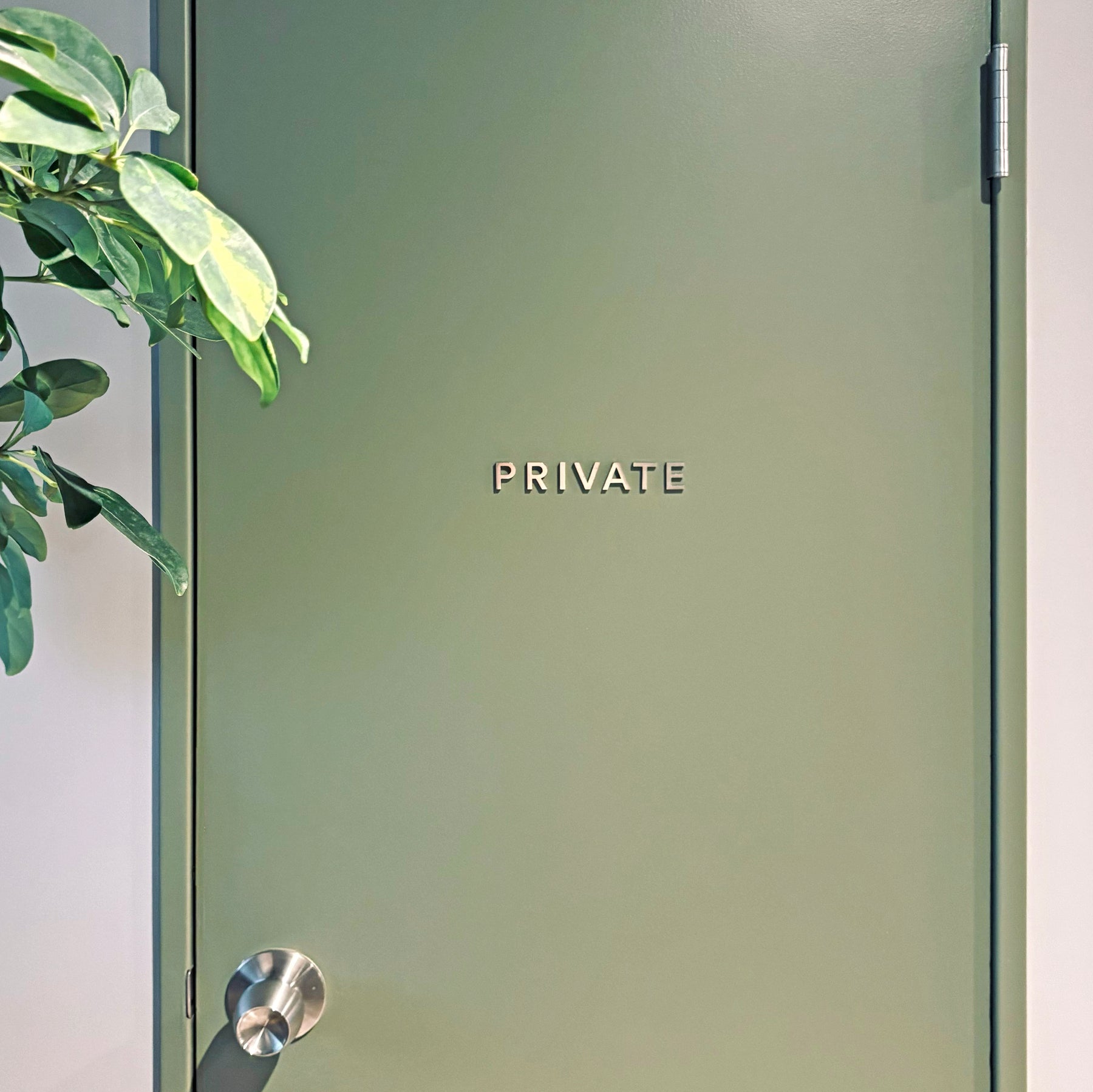 Private Sign Lettering LETTER SIGN Set