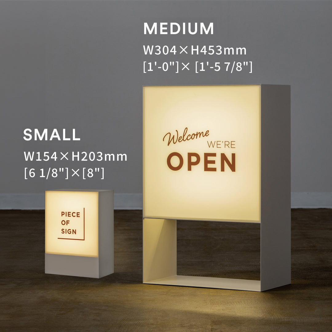 Lightbox Sign