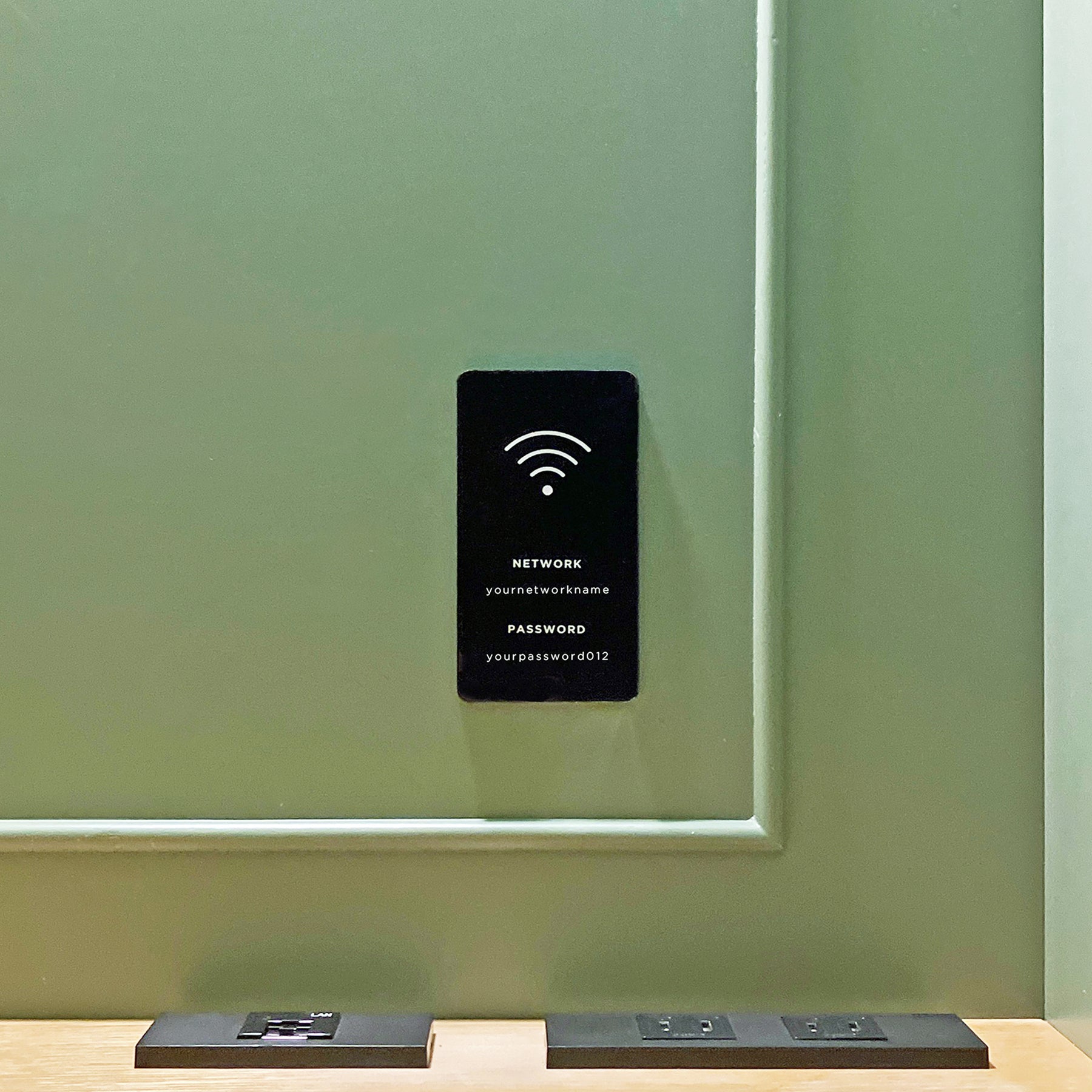 ACRYLIC INFO SIGN