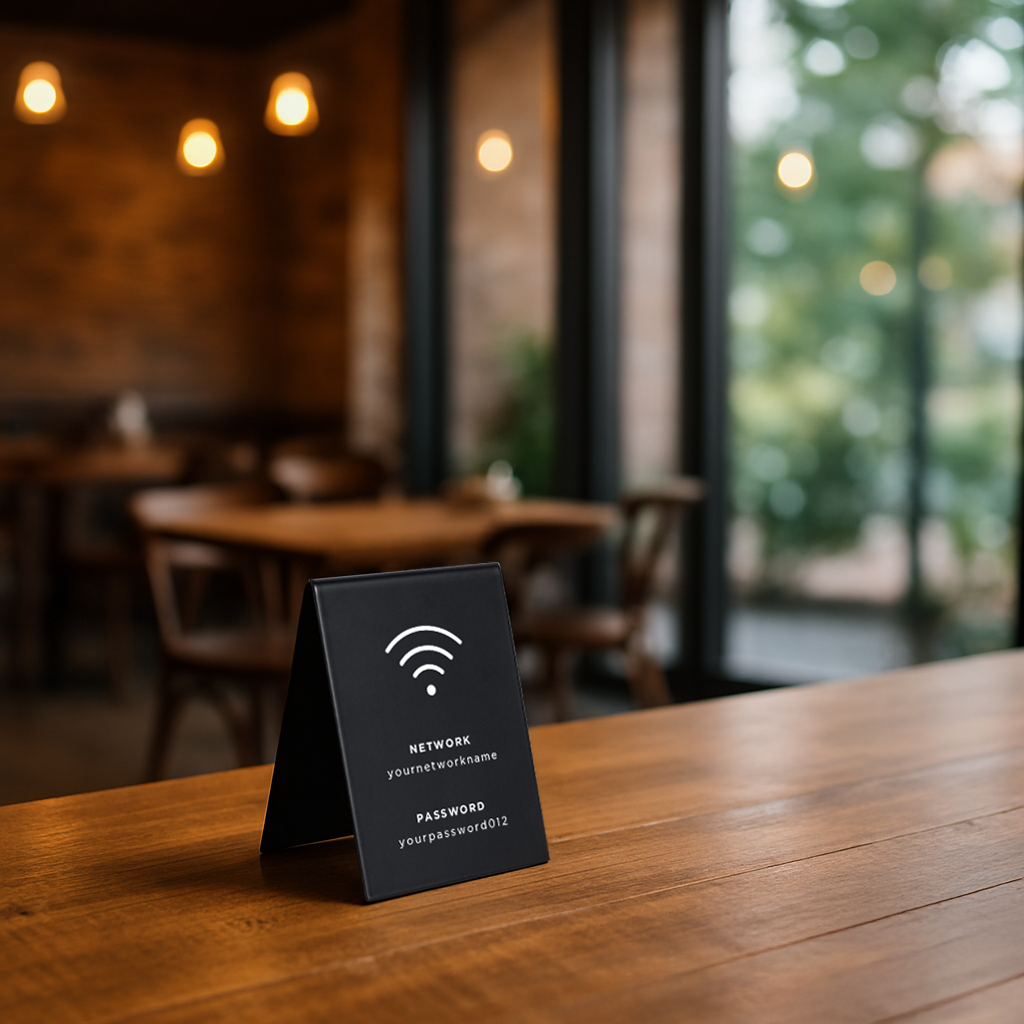 Tabletop A-Sign