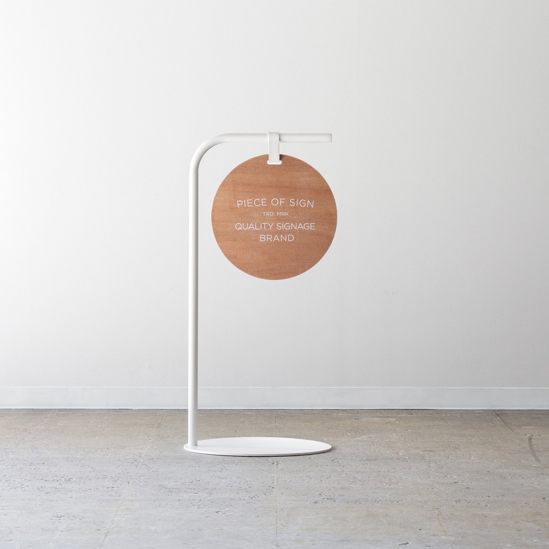 Rounded Sidewalk Sign - 12