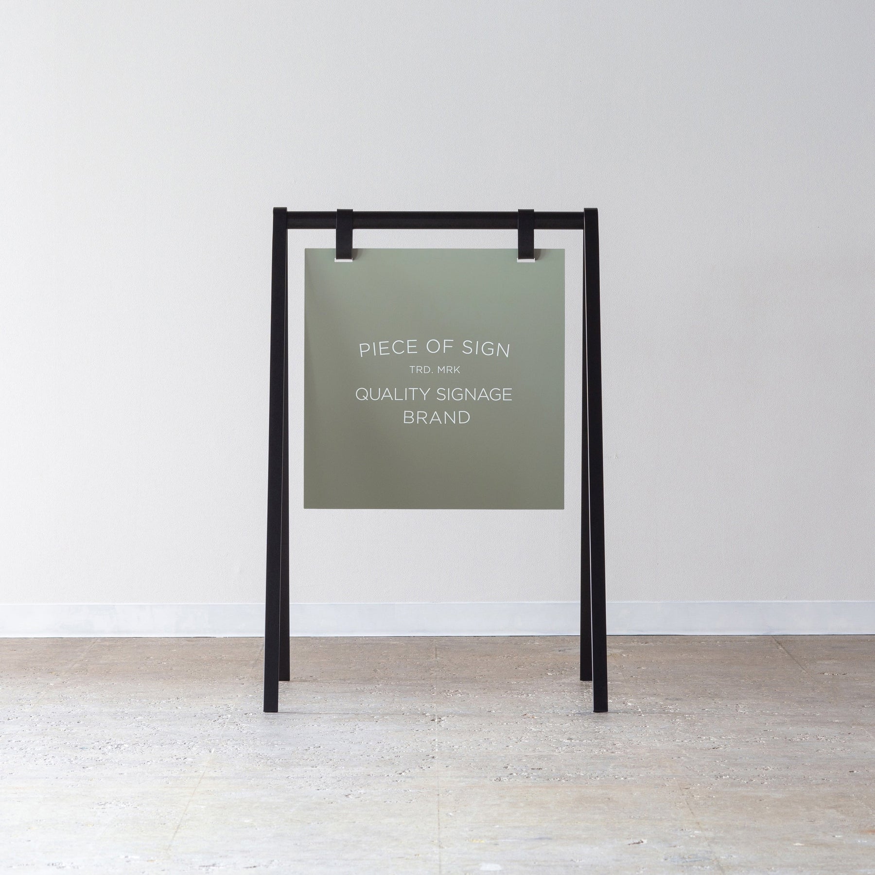 Frame Sign Example A-Frame Sidewalk Sign - 16