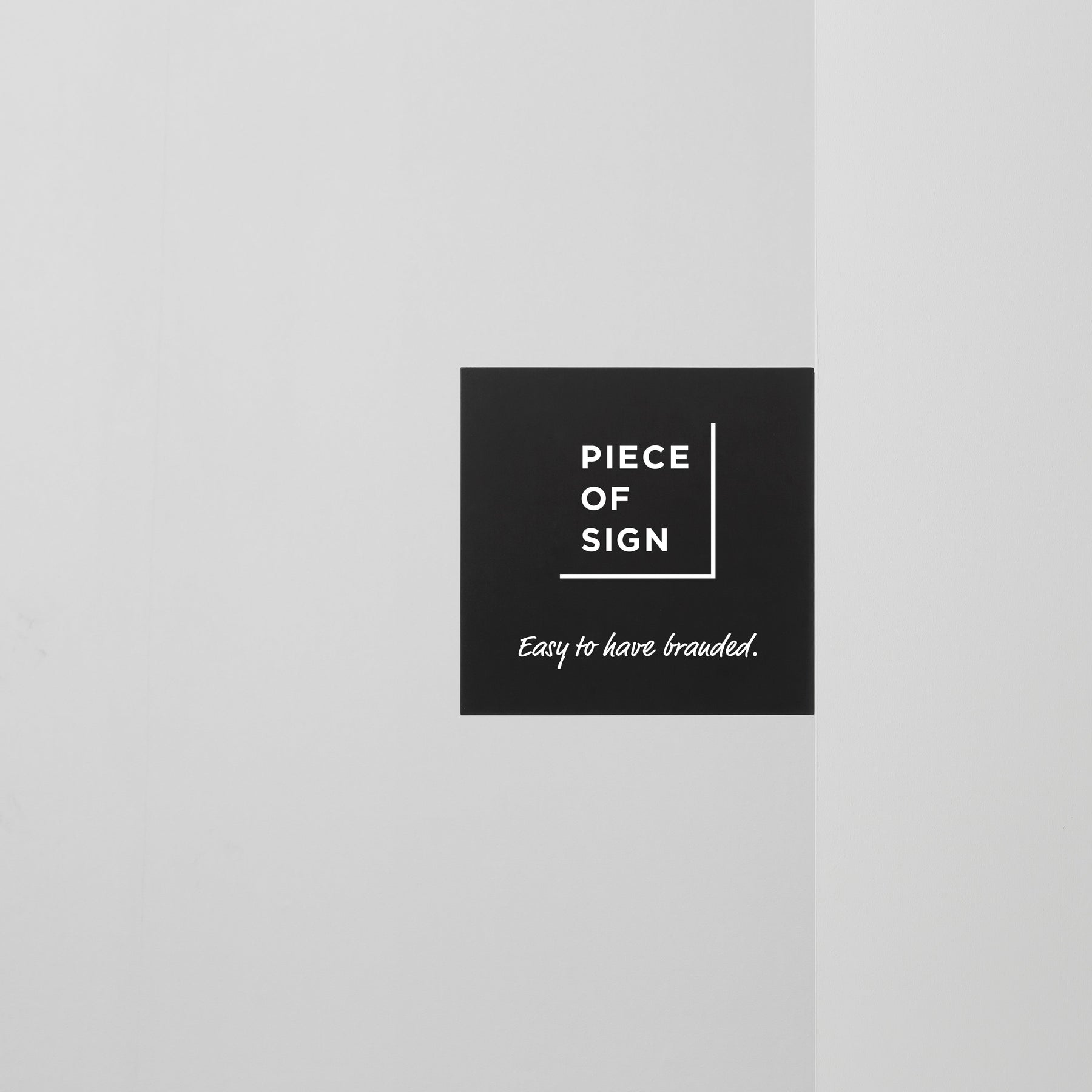 Blade Wall Sign Blade wall sign