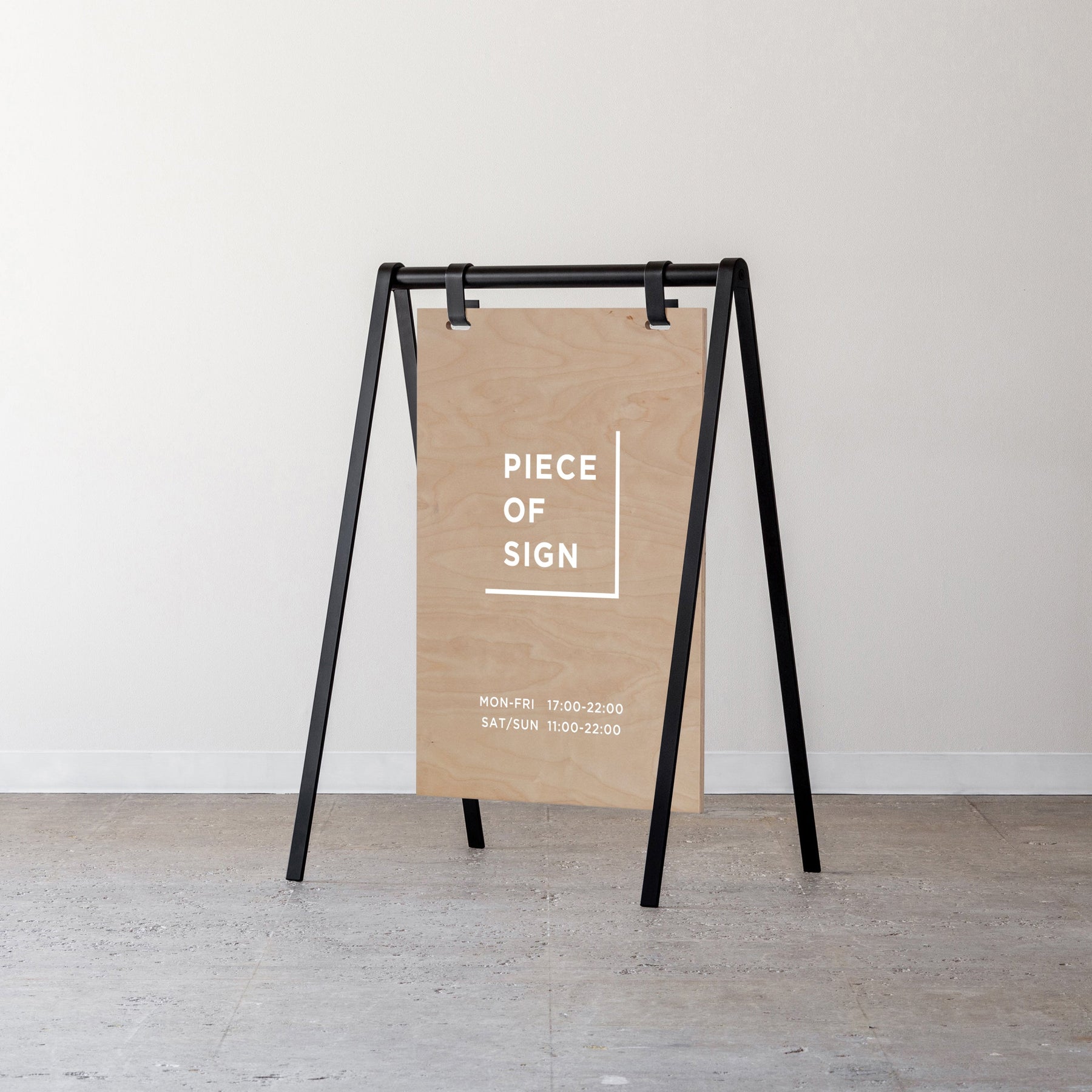 A-Frame Sidewalk Sign - Large
