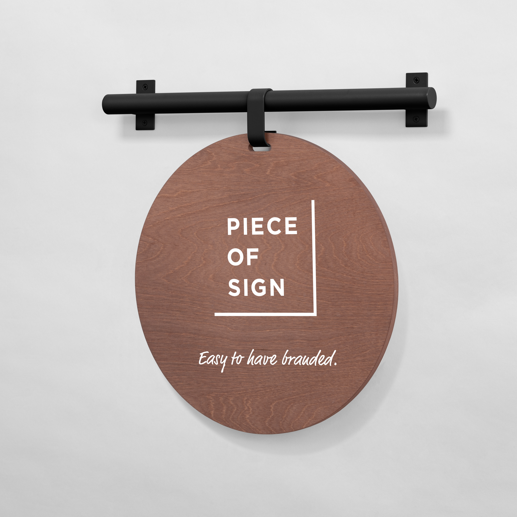 Hanging Wall Sign – ROUND – 16