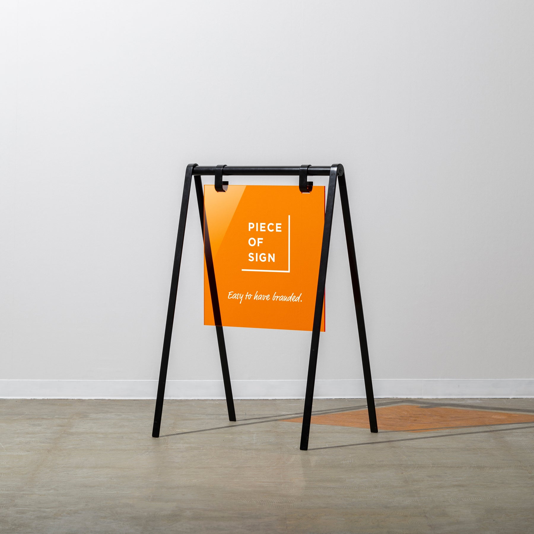 A-Frame Sidewalk Sign – Color Acrylic