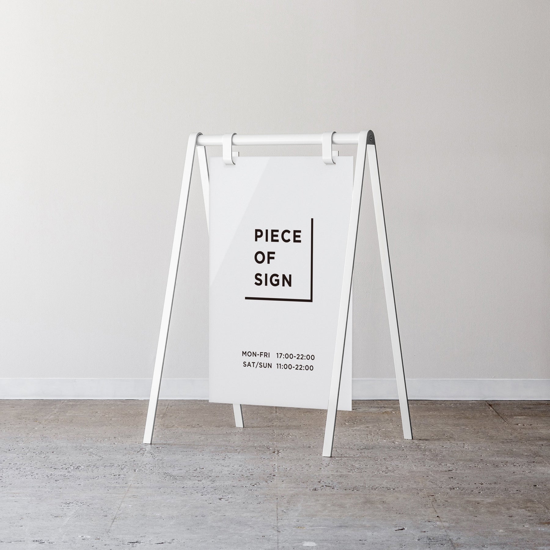 Frame Pavement Sign A-Frame Sidewalk Sign - Large