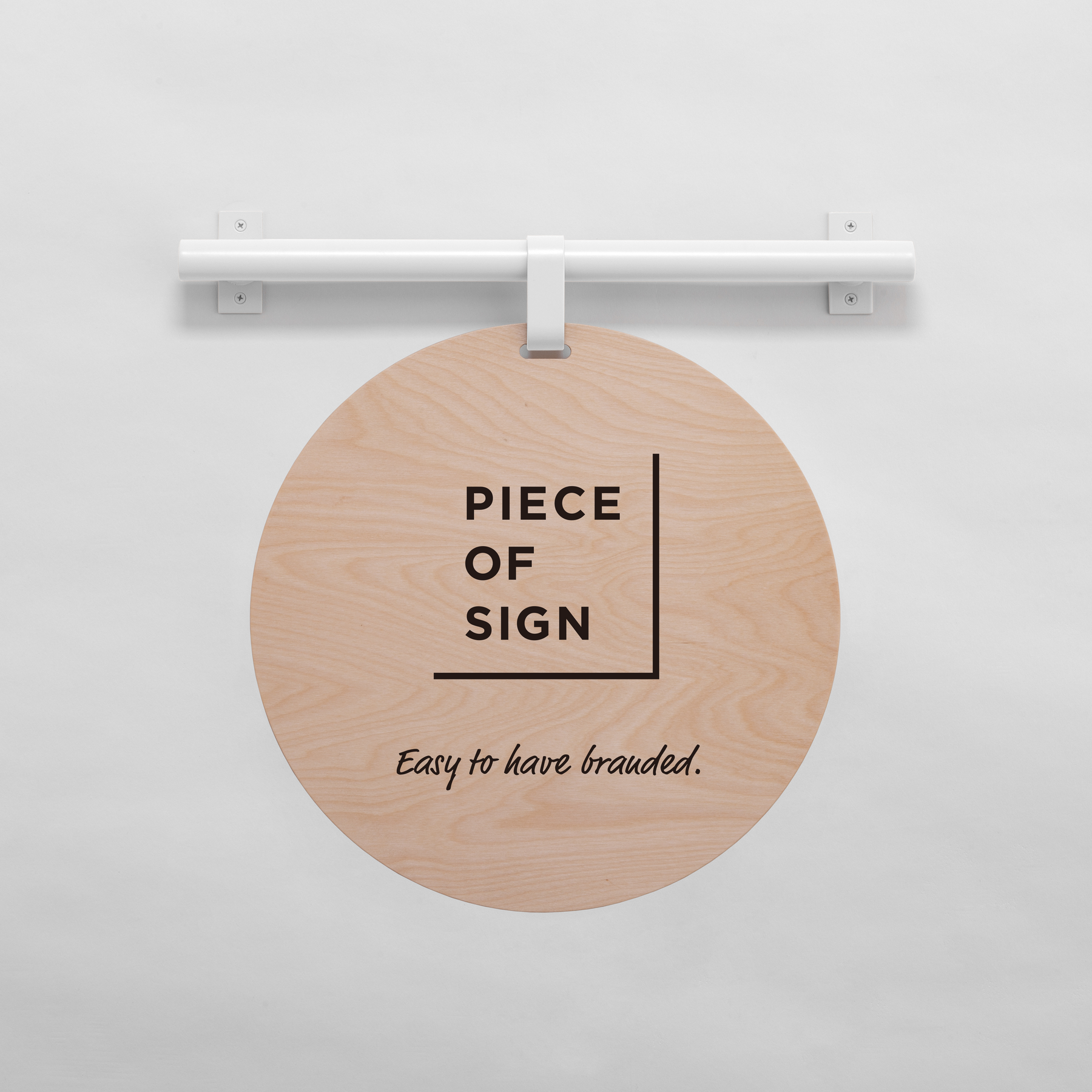 Sign Rung Hanging Wall Sign – ROUND – 16
