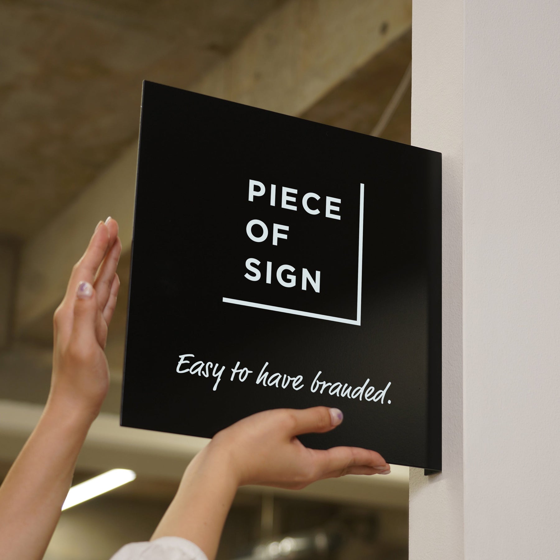 Blade Wall Sign