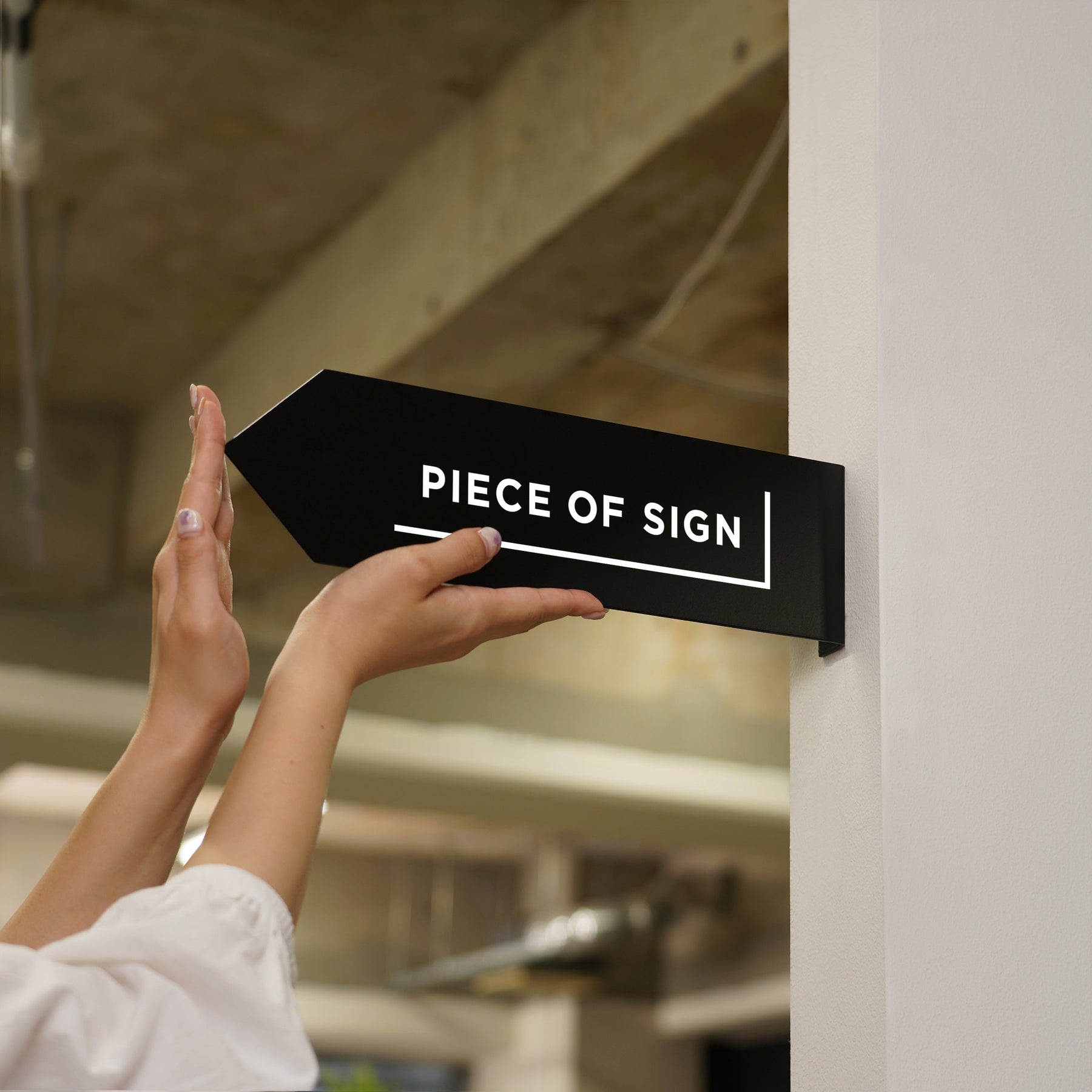 Blade Wall Sign
