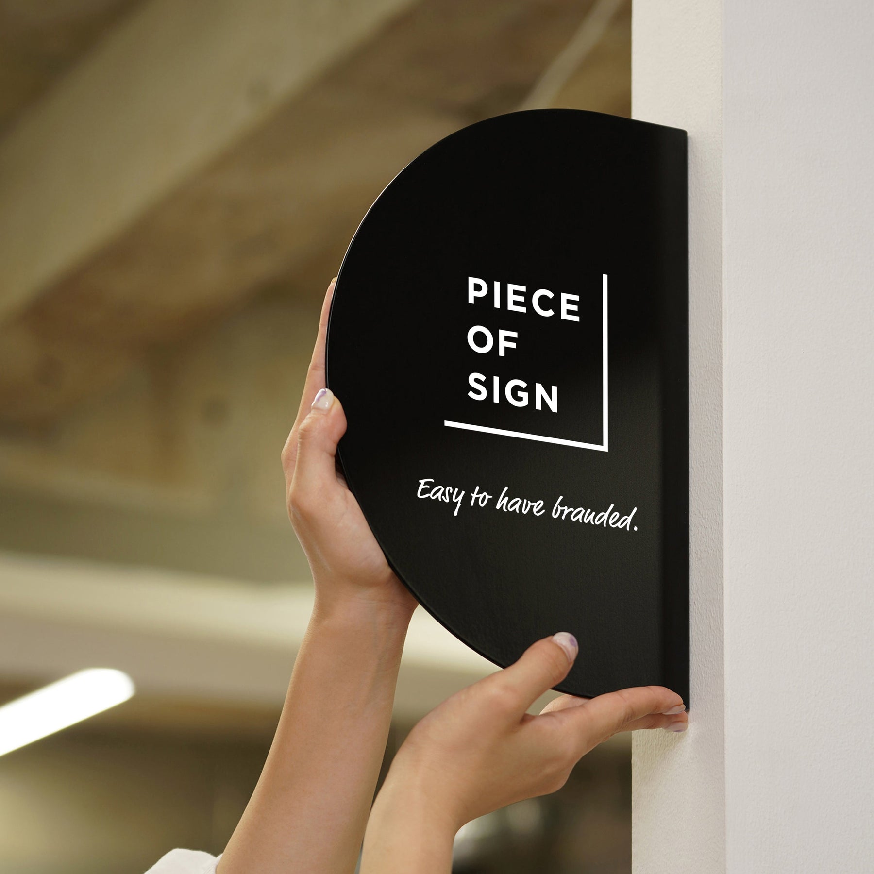 Blade Wall Sign