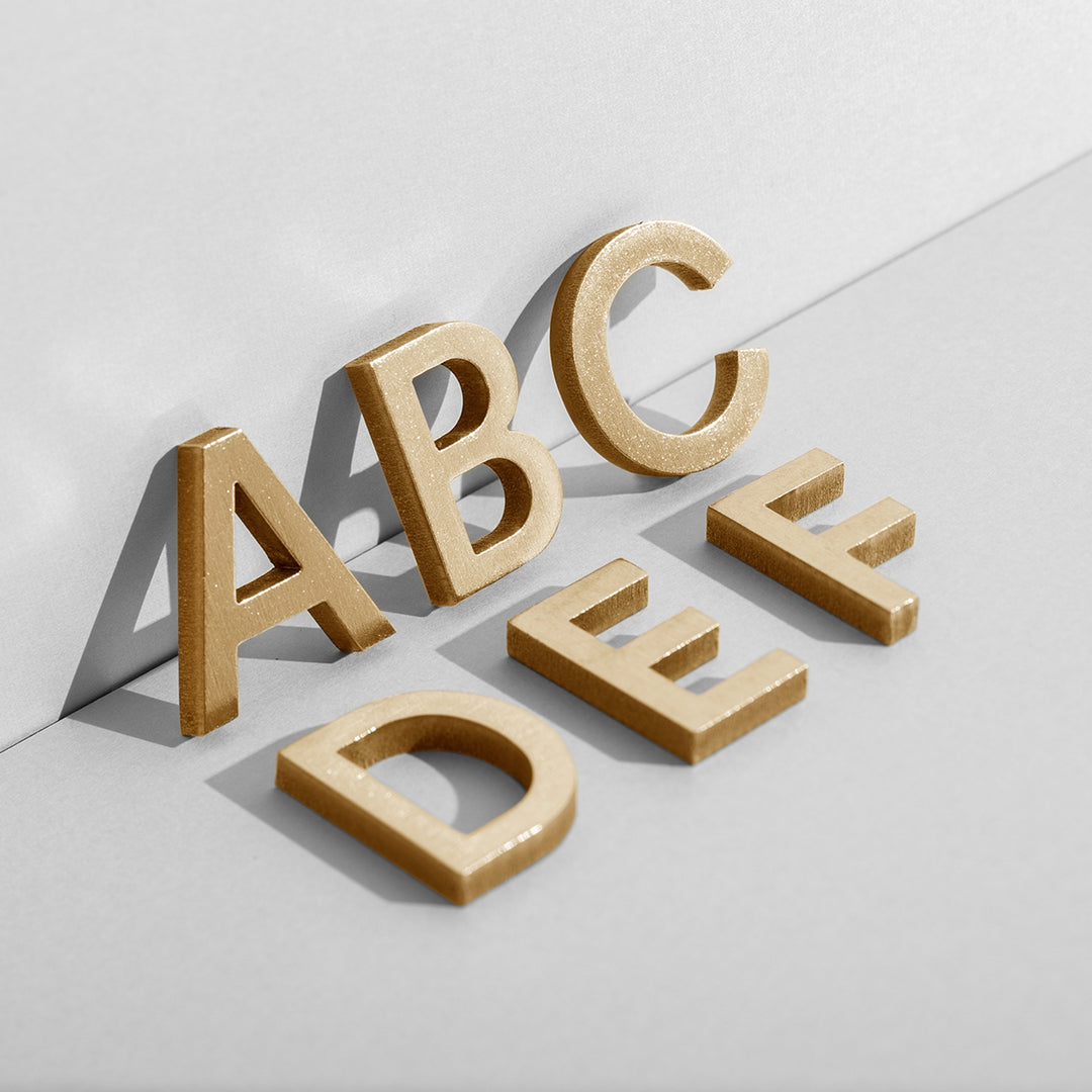 Alphabet Letters Sign