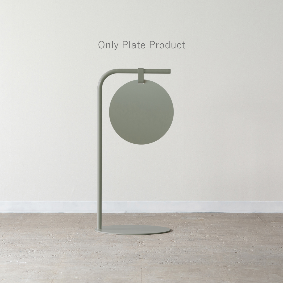 Round Sidewalk Sign 【Additional Plate】